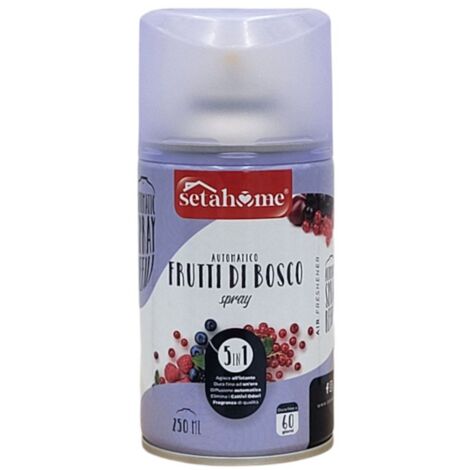 Nachfüller für automatischen Duftspender BEERE 250ml Lufterfrischer Raumspray Duftspray Raumduft Nachfüllpackung Nachfülldosen Air Freshener Automaticspray (1/5)