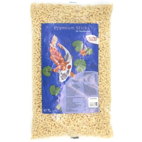 12x Premium Sticks für Teichfische 7L Fischsticks Hauptfutter Fischfutter (1/2)