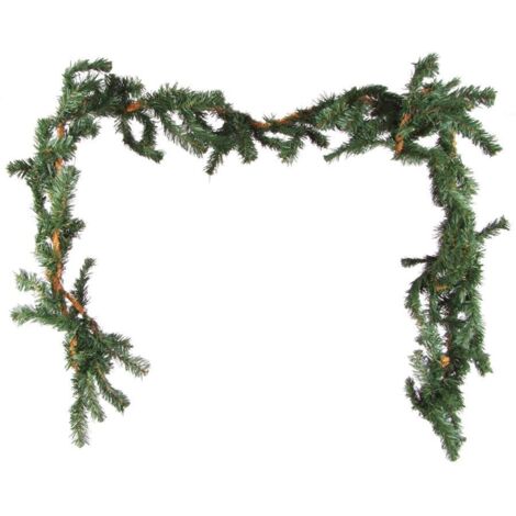 Weihnachtsgirlande Aus Tannengrün 10m – Festliche Deko Für Drinnen & Draußen, Türdeko & Wandschmuck