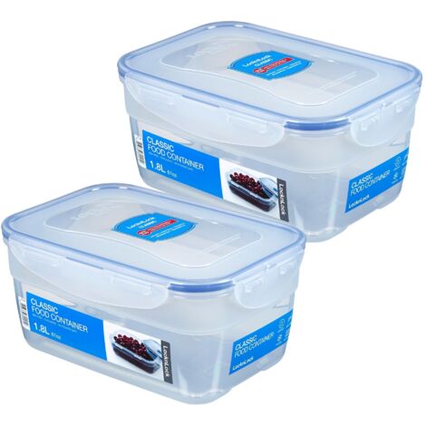 Vorratsdose rechteckig, 1800 ml 208 x 143 x 94 mm, nestbar