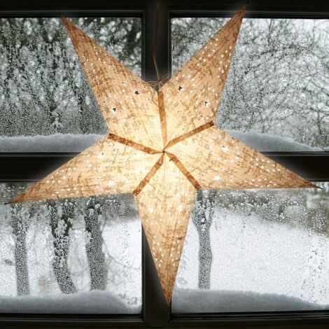 Weihnachtsstern 60cm Weihnachtsdeko Adventstern Leuchtstern Stern Fensterdeko