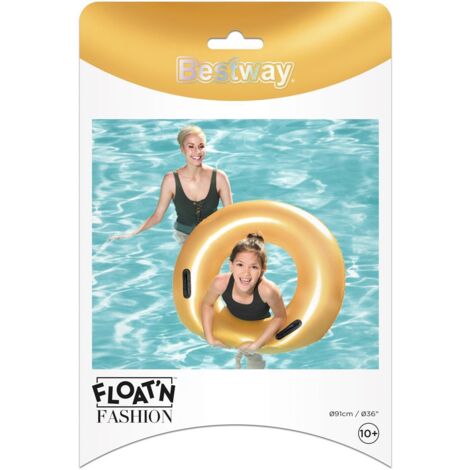 Hi Gloss Schwimmring Schwimmreifen Wasserring Zwei Griffe Strand Meer