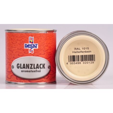 Passat Lack 1,5 L RAL 1015 hellelfenbein glänzend Holz Metall Glanzlack ...
