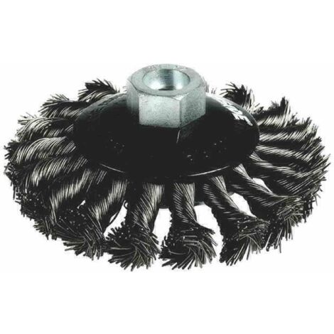 Scheibenbürste 115 mm/22,2 gezopft, für Winkelschleifer (1/4)