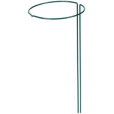 Strauchstütze 100 cm/6 mm, vollrund verstellbar, grün lackiert