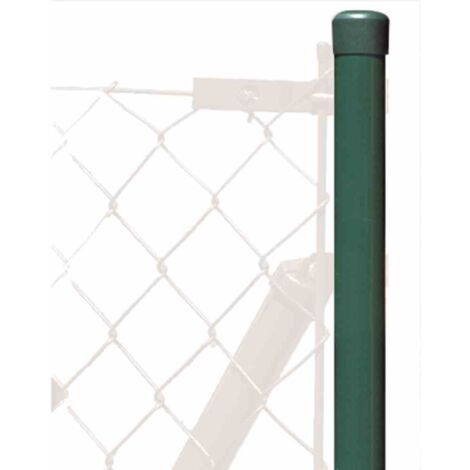 Zaunpfahl grün 34 x 2000 mm feuerverzinkt (1/3)