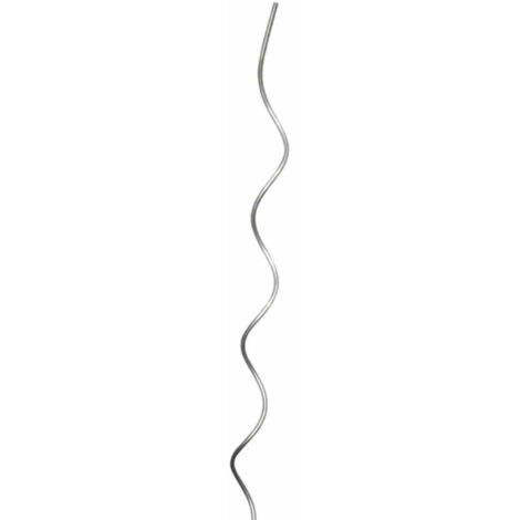 Tomatenspiralstab verzinkt, Höhe: 200 cm Ø 6,8 mm