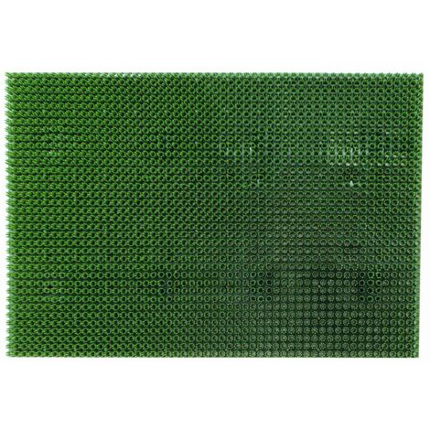 Schmutzfangmatte grün 60x40cm Allwetter-Grasmatte Allwetter-Fußmatte 