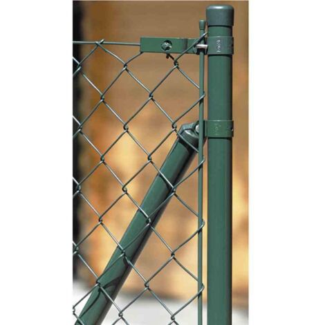 Geflechtspannstab Grün – 6 X 1800 Mm, Verzinkt, Mit Endkappe, 10 Stück Im Karton, Für Zaunbau