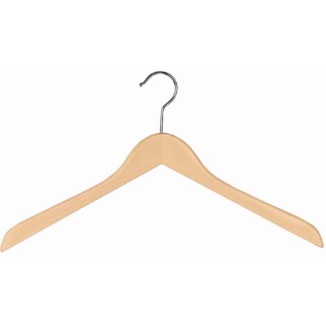Konfektionsbügel ohne Steg 45 cm Natur/lackiert gewachst (1/2)
