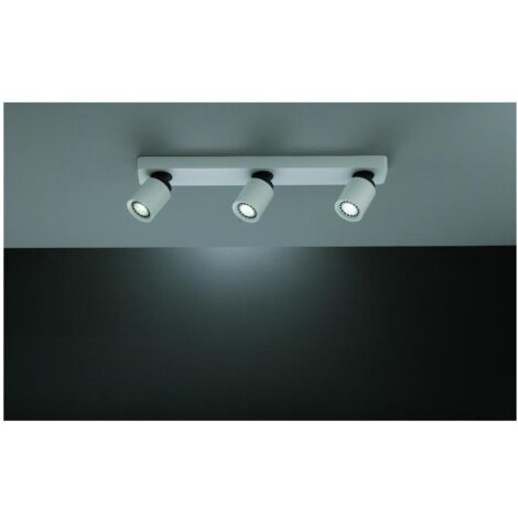 Böhmer LED-Aufbaustrahler 3xGU10 wa/anth 42527 (1/5)