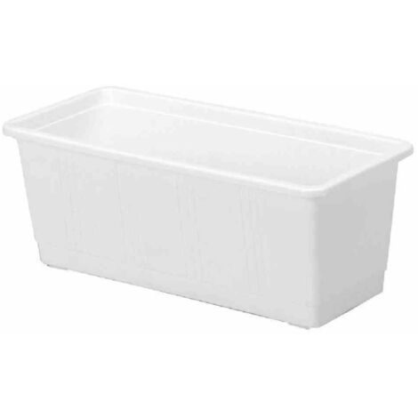 Blumenkasten Standard 80 x 17,5 cm weiß