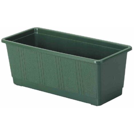 Blumenkasten Standard 80 x 17,5 cm dunkelgrün