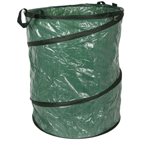 Garten Abfallbehälter 154 Liter Gartenabfallsack Laubsammler Abfallsack