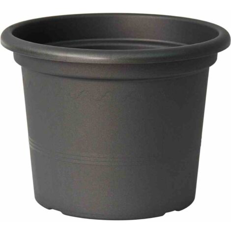 Kübel GEO Ø 50 cm anthrazit