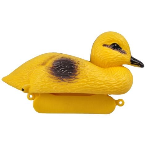 Teichfigur Ente Küken 13cm Dekoente Teichdeko Schwimmfigur Gartenteich