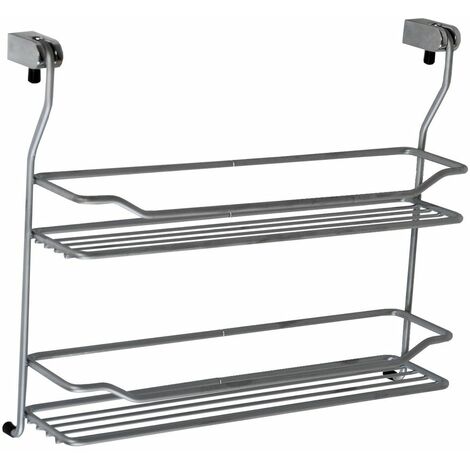 Wesco Relingsystem Rollenhalter 1 Fach – Matt-Chrom, Für Küchenreling 16 Mm