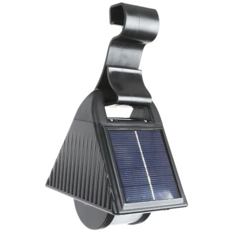 Solar LED Dachrinnenleuchte Gartenleuchte Solarlampe Zaunleuchte Aussenleuchte