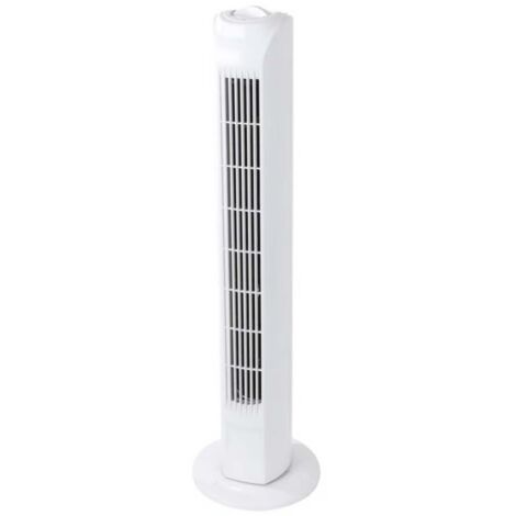 Turmventilator 81cm Standventilator mit 3 Geschwindigkeiten & 3 Modi Oszillation & Schutzgitter 45W starker Säulenventilator für Büro & Zuhause
