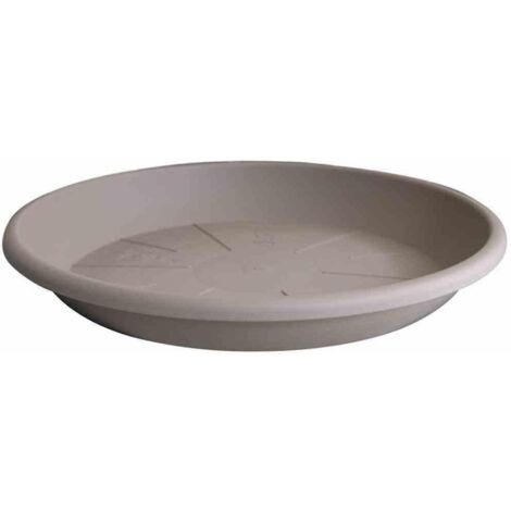 euro3plast UNTERSETZER „Medea“ 52cm Blumenuntersetzer Pflanzenuntersetzer Taupe
