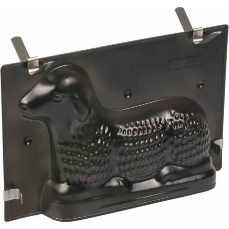 Lammbackform 0,7 l schwarz, antihaftbeschichtet