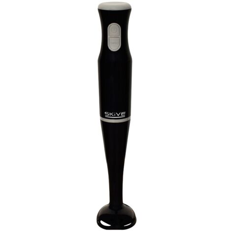 Stabmixer Mixstab Pürierstab Handmixer Zerkleinerer Edelstahlmesser - schwarz