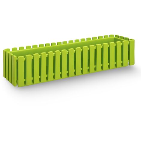 Blumenkasten Fency gelbgrn 75x18,5cm Pflanzkasten Balkonkasten Blumentopf  Blumenkbel