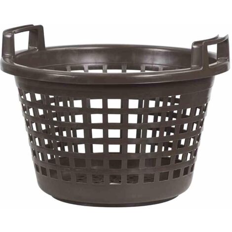 Kartoffelkorb braun für 28 kg schwere Qualität, Kunststoff