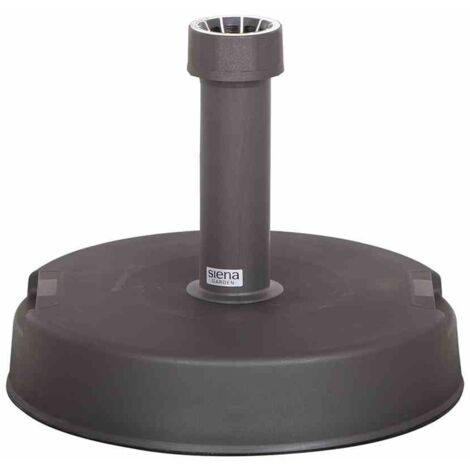 Betonständer 30 kg rund, anthrazit Kunststoffrohr 19-54 mm, mit Handmulden