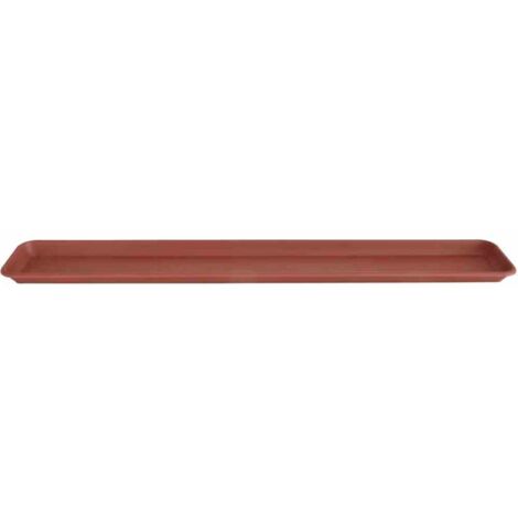 Siena Garden Untersetzer rechteckig zu Balkonkasten 60cm terra 58cm