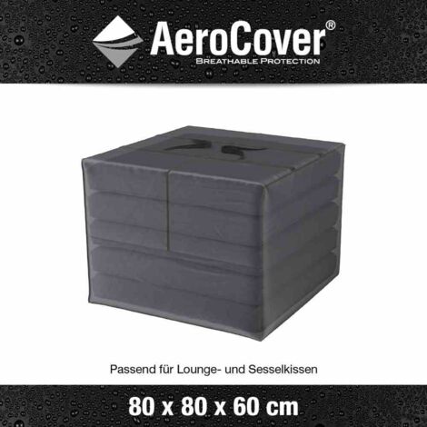 Atmungsaktive Tragetasche für Kissen 80x80xH56 cm insbesondere zur