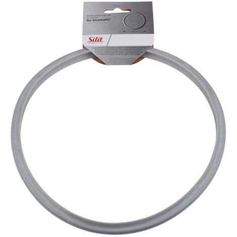 Silit Sicomatic L Silikon-Dichtung Silbergrau 22 cm