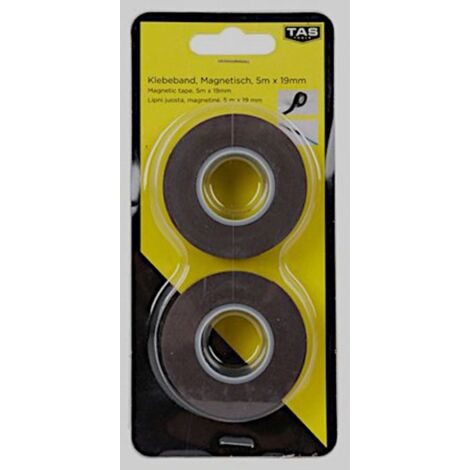 Zilimontt Magnetisches Whiteboard Band - 6mm X 8m PVC Magnetstreifen