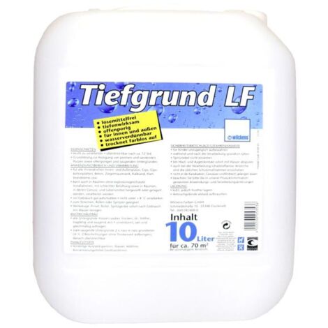 10 Liter wilckens Tiefgrund LF für innen und außen
