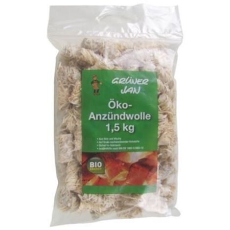 Öko-Anzündwolle Ofenanzünder Grillanzünder Kaminanzünder Anzünder Holzwolle