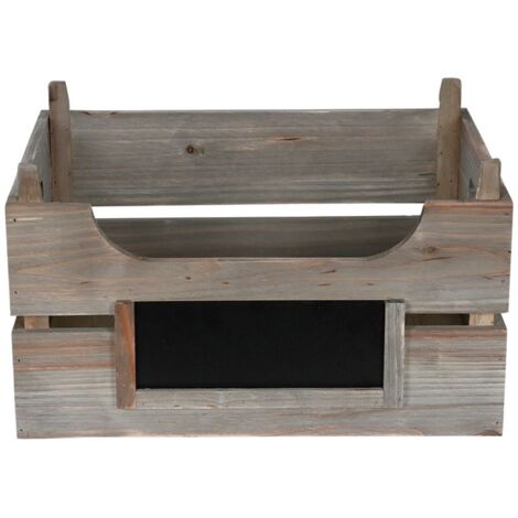 gastlando Obst-Gemüsekiste Wood 60 x 40 x 18,8 cm