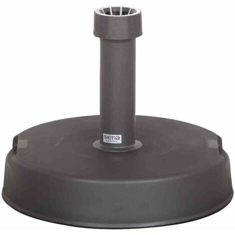 Betonständer 20 kg rund, anthrazit Kunststoffrohr 18-38 mm, mit Handmulden