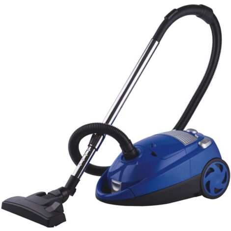 Grafner Bodenstaubsauger mit Beutel Blau Teppich Haushalt Wohnung Putzen Schmutz