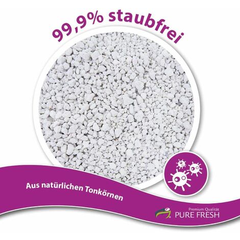Katzenstreu 24L (20,8Kg) duftend Klumpstreu Haustierstreu Einstreu Haustier