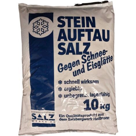 10kg Streusalz im Sack Auftausalz Straßensalz Tausalz Streumittel Steinsalz