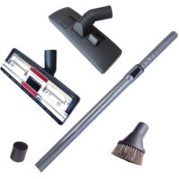 Staubsaugerrohr 35mm mit Hartbodendüse & Saugpinsel, kompatibel für Bosch Terrossa BSG 41800 - Leistungsstarkes Zubehör für verschiedene Staubsaugermodelle