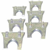 Metallkrallen-Set 6-teilig je 2x2-3-4