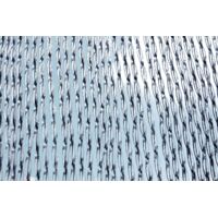 Türvorhang "Albi 1" 100 x 230 cm transparent/schwarz