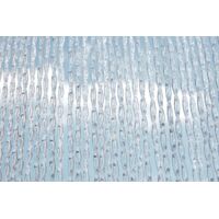 Türvorhang "Albi 2" 100 x 230 cm transparent/weiß Casa