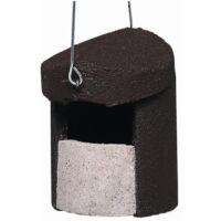 Halbhöhle für Bachstelzen oder Hausrotschwalbe Maße: 20 x 15 x 20 cm, Holzbeton