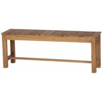 Falun 2er Bank Gestell und Fläche Akazienholz FSC®-100% natur
