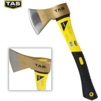 TAS Universal-Axt 600g Kopfgewicht Kopf aus Stahl Holz hacken Garten