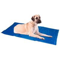 Kühlmatte für Haustiere 90x50cm Kühldecke Kühlkissen Hunde Katzen selbstkühlend