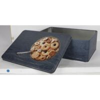 12 Stück Metall-Keksdose Plätzchen aufbewahren Gefäß Küche Haushalt