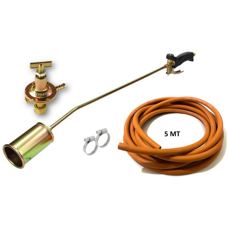 Kit Regolatore Gas Professionale Enders 1145 - Per Bombole Da 3/5/11 Kg, 50 Mbar, Uso Industriale